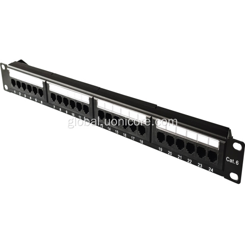 19 Phosphor Bronze IDC Patch Panel 1U 24 ports patch panel with cable management Supplier